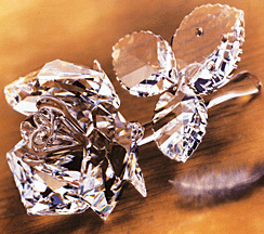 Artemus Black's ice roses. A clear, crystaline and cold likeness of his ice rose whip. A beautiful gift given by Artemus. A token of freindship that never melts until Art 
perishes.
