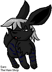 A full animal rendition of me. By 
Saro.