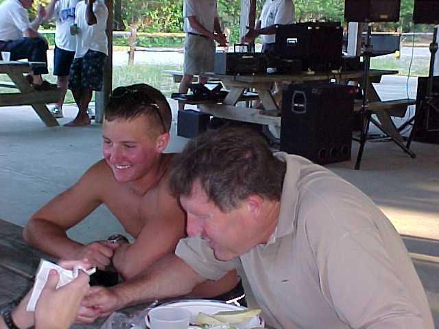 Brian and Coach Myers