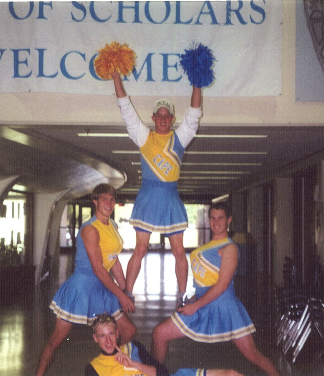 Brian, Jamie Pratt, Mike Zygmonski and Nick Bekeshka on Sprit Day