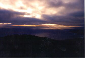 Sunset at Bluff