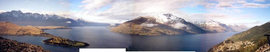Queenstown from the skyline gondalas