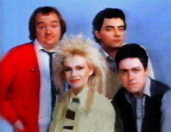 Mel, Pam, Rowan, Griff (ouch the hair!)