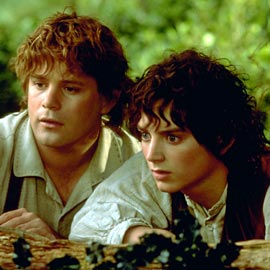 Sam and Frodo - Sean Astin and Elijah Wood