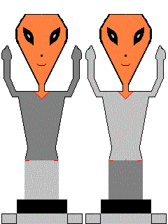 Tanjore Head-shaking Alien Dolls! (Thanjavur Thalayatti Verulagar Bommais!), kandorUSA 2004