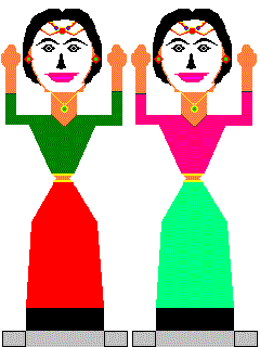 Tanjore Head-shaking Woman Dolls! (Thanjavur Thalayatti Penn Bommais!), kandorUSA 2004