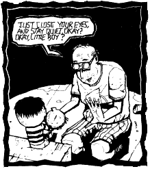 NEVER talk to strangers kids.. 