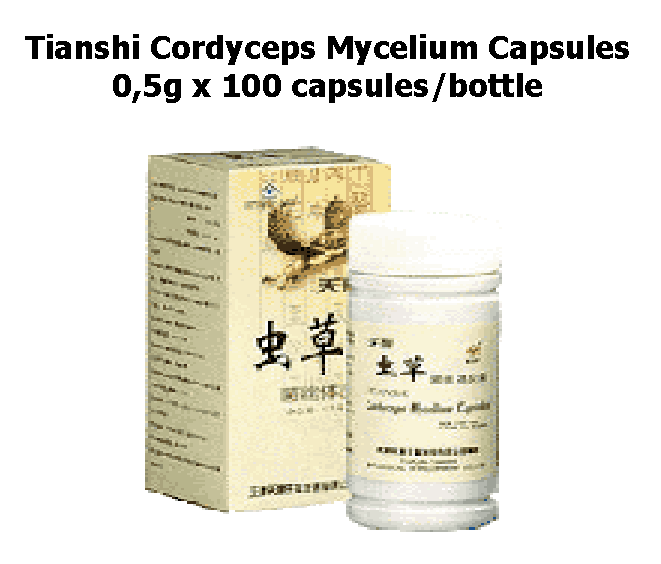 Tianshi Cordyceps Mycelium Capsules
