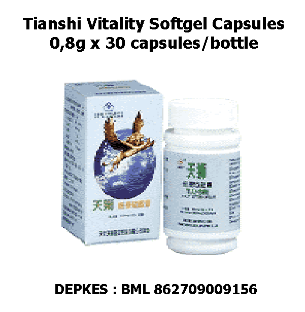 Tianshi Vitality Softgel Capsules