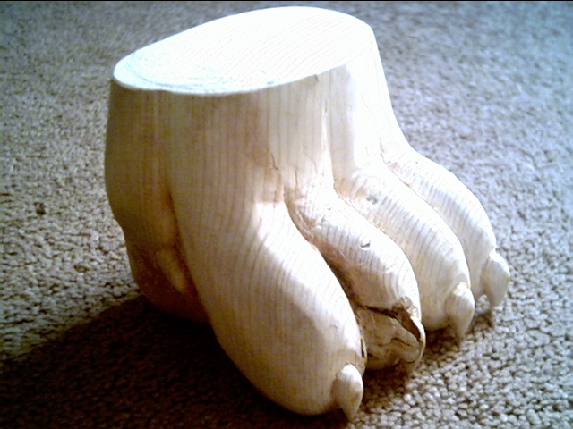 cut, carve or claw, it can be done