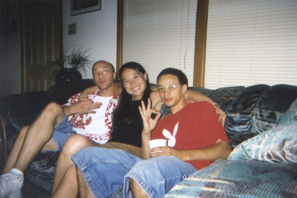 Robert, Hanjia and J.R.