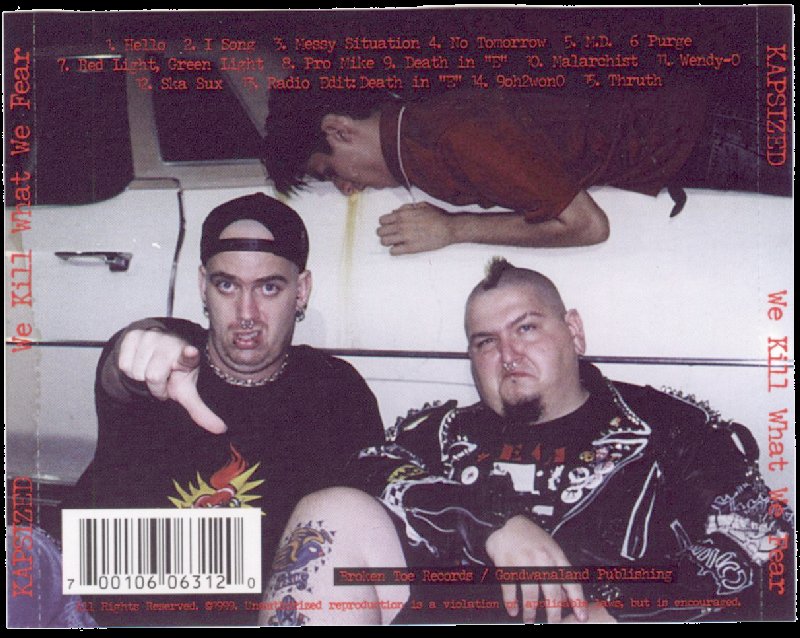 back of CD case