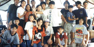 Class photo at Choa Prahya