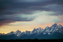 Storm over Grand Tetons