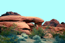 Rock and Sky