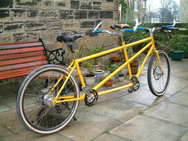 Christmas eve and the tandem is ready! (click for next)