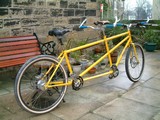 Christmas eve and the tandem is ready! (114.6 kilobytes)
