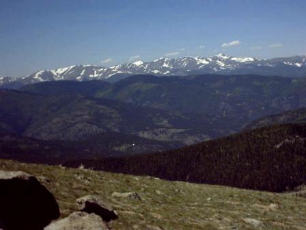 View at Mt. Evans, CO
