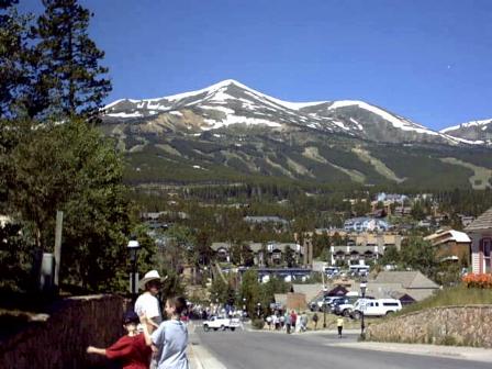 Breckenridge, CO - view from where we stayed