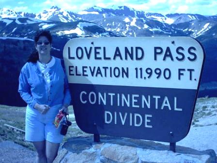 CO as the sign says - Loveland Pass elev 11,990ft