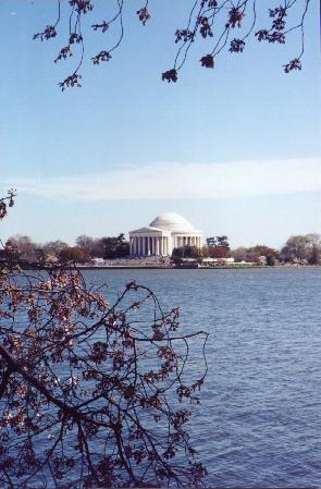 The Jefferson Memorial 4/1/02