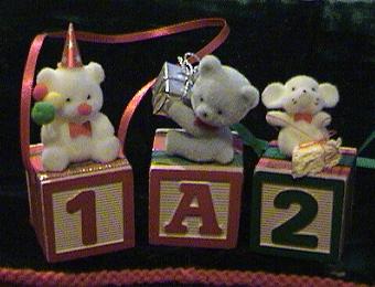 Block ornaments