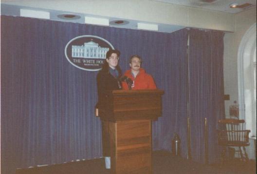 White House Press Room Jan 1990