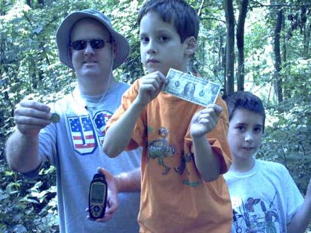 One of our first caches, right here in MD