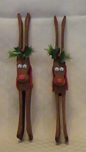 clothespin Reindeer