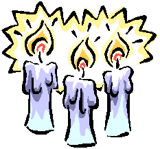 A picture of some candles