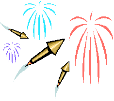 A picture of some fireworks