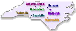 North Carolina State Map