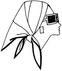 Kerchief Scarf Tie Back