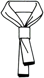 Scarf Necktie Step 4