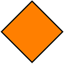 Scarf Triangle Fold Step 1