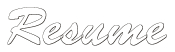 Resume
