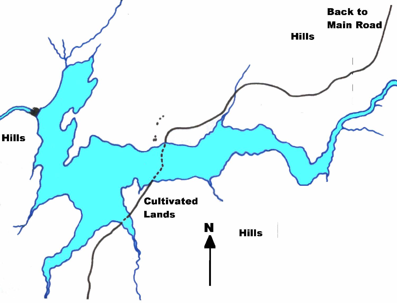Kariba Angling Society Maps Mamina DAm