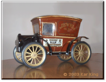 Jewel Company Jim Beam 80 Proof Car/Bottle