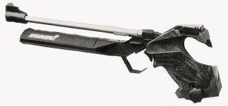 Free pistol is probably the most demanding event.  The pistols used are highly specialised and are very accurate