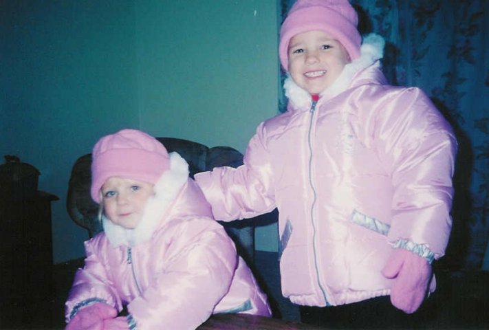 Keeping little sister in line isn't easy...neither is going from Key West to the U.P!