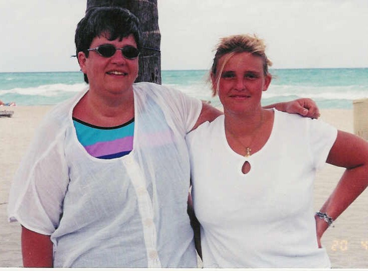 The best two Moms I know get beach time!