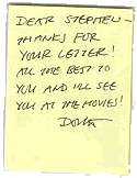 Note from Doug Chiang