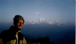 At Gorepani is the very beautiful Poon Hill, from where I watched the sunrise