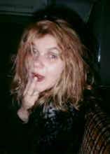 Michelle on the bus