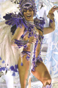 Hot samba tanzende frauen -Rio de janeiro