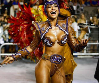 Brasilianische Karneval Hot Frauen Samba Tanzerinnen Fotos Und Bilder
