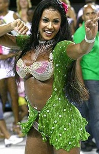 Karneval Brasilien hot frau samba