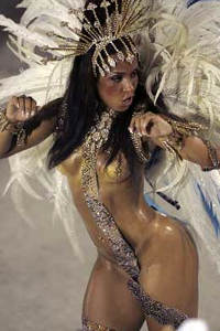 Brasilien karneval nackt frauen Samba foto bilder