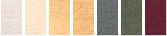 Color chart for the birch cabinets from KraftMaid