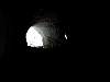 "The Nostrils" as seen from inside the cave (Shodol valley)